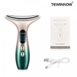 TEWIRROW kaela ja n&auml;o t&otilde;stev masseerija Smart Sensing naha vananemisvastane n&auml;okaela seade, millel on 3 massaažirežiimi naha pinguldamiseks. Laetav