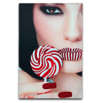 Les Tr&eacute;sors De Lily [A0350] &ndash; l&otilde;uend &bdquo;Sexy Angel&rdquo; punane must &ndash; 40x60 cm (pulgakomm) punane