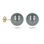 Les Tr&eacute;sors De Lily [R3468] - kullatud k&otilde;rvar&otilde;ngad 'Perla' kuldsed rohelised - 14 mm roheline