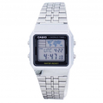Casio Alarm Maailma aja digitaalne meestekell A500WA-1DF h&otilde;be