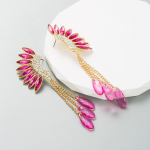 Naiste k&otilde;rvar&otilde;ngad tutid, pika tiiva sulamist kivist temperamendiga Premium Drops k&otilde;rvar&otilde;ngad OneSize sinine