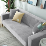 Velvet Plush diivani kate Elastne paks veniv tugitooli diivani kate nurgadiivani katted elutuppa L kujuga 1/2/3/4 istekohaga 1-Seater 90-140cm