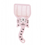 Candy Color Cat Lemmiklooma k&uuml;hvel Plastikust k&uuml;hvel labidas kassi liiva labidas WC PK One Size roosa