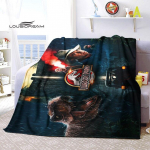 Jurassic Parki vooditekid Kodu Reisimine T&auml;iskasvanutele m&otilde;eldud flanelltekk diivanvoodi jaoks Elutoa diivan Lapsed Hoia soojas King-size 150x180cm