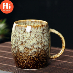 Tere, Jaapani retroahju vahetatav glasuuritud keraamiline loominguline kohvipiimakruus, suure mahutavusega lihtne teetass, paar veetassi