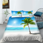 Kodune voodipesukomplekt Maastik Maalimine Teema Tekikate Padjap&uuml;&uuml;r Voodilina/kaheinimesevoodi t&auml;issuuruses voodipesu Kodukaunistus Baby 100x135cm