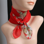 Moodne kaelar&auml;ti kott sallid naistele kandiline taskur&auml;tik &scaron;ifoonist kaelasallid 65 cm 65x65cm