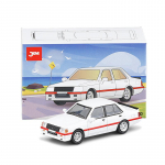 1/64 Scale Mitsubishi Lancer Evo EX2000 Diecast automudeli m&auml;nguasi, m&auml;ngus&otilde;iduk lastele v&auml;ikelastele poistele t&uuml;drukutele 1/64-6.5x2.5x2.3cm valge