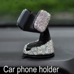 Loomingulised Blingi kristallist teemantautode kaunistused autode salvr&auml;tikukarp, paberist hoidik, hoiustamine kivist autosisu tarvikud car phone holder
