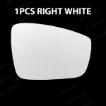 Rearview Wing Mirror Glass For Volkswagen Polo Mk5 Typ 6R 6C 61 2010-2013 Heated Left & 1pcs left white