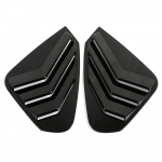 Toyota Rav 4 Rav4 -2023 s&uuml;sinikkiust v&auml;rvi tagumine kolmnurkne aken rulookatte katte trimm MUST ABS plastik must