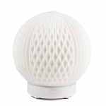 Kodu lauaarvuti elektriline eeterlike &otilde;lide difuusor USB ultraheli &otilde;huniisutaja v&auml;rvilise &ouml;&ouml;valguse aroomiga niisutaja difuusoriga White