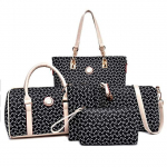 6tk/komplekt Naiste &otilde;lakotid K&auml;ekott K&auml;ekott Ristkehaga kott Rahakotid Kaardihoidja. must