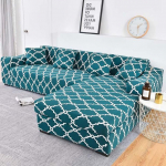 L-kujuline nurgatool Longue Diivan Cubre Diivan Elastne Diivani Katted Elutoa venivad diivanikatted 4-seater 235-300cm