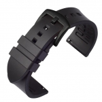 Kellarihm 18mm 19mm 20mm 21mm 22mm 24mm silikoonkummist rihm pruun oranž must veekindel 22mm