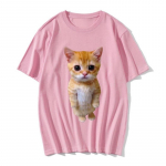 El Gato Meme Sad Crying Cat Munchkin Kitty 3D Print Mehed Naiste Unisex T-s&auml;rk Suvine Suurem&otilde;&otilde;tmelised T-s&auml;rgid Vabaaja moer&otilde;ivad S