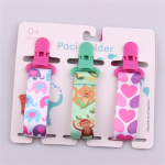 3 tk/pakend fikseeritud nupuga beebilutt klambrid ketid lint mannekeeni lutt hoidiku ketid kukkumiskindla pandlaga rihm luti jaoks beebi toitmiseks kingitus