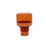 Motorcycle CNC Aluminum Engine Oil Drain Plug Bolts filler cover motorbike Oil Cup Plug cover screw For 390 200 790 oranž