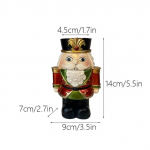 14 cm P&auml;hklipureja k&uuml;&uuml;nlahoidja vaigu miniatuursed kujukesed kamina jaoks J&otilde;ulud Kodu interj&ouml;&ouml;ri elutoa sisekujundus nukud roheline