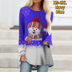 Vintage r&otilde;ivad s&uuml;gistalv naiste kaelusega &uuml;laosa, mood vabaaja T-s&auml;rk Uue disainiga tr&uuml;kitud pullover, naiste pikad varrukad 6XL