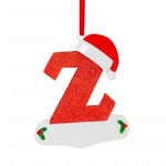 J&otilde;ulupuu kaunistus Kirjaripats AZ j&otilde;ulude uusaasta kaunistus Rippuvad kaunistused Punane t&auml;hestik j&otilde;ulupuu kaunistuste jaoks Kodukaunistus