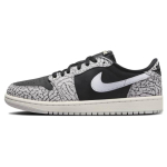 Air Jordan 1 Retro Low OG Black Cement Naiste Tennised Muslin Tech-Grey White CZ0775-001 38 black