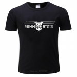 Ramstein Saksamaa Metal Band Uus T-s&auml;rk Suvine mood T-s&auml;rk Meeste Topid Euro suurus Poistele Kingitused Unisex T-s&auml;rk Euro suurus L must