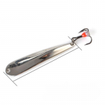 J&auml;&auml;p&uuml;&uuml;gis&ouml;&ouml;t P&uuml;&uuml;gilant Luya s&ouml;&ouml;t Glitter Pikad visketilad Tapvad k&otilde;vad s&ouml;&ouml;dad Metallist s&ouml;&ouml;t Kunstlik Pesca peibutis Rotary Bait Treble Hook Hard Bait 5g