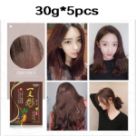 New Fashion Organic Natural Hair Dye Shampoo žen&scaron;enni ekstraktiga musta juuksev&auml;rvi v&auml;rvi &scaron;ampoon katvatele hallidele valgetele juustele 5Bags