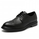 Meeste Brogues Kingad &Auml;ri&uuml;likond Kingad K&auml;sitsi valmistatud nahast kingad 38 must