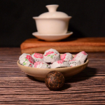 Yunnan Puer Tuo Punane Roos Pu Erh Lillemaitsega Mini Tuo Cha K&uuml;ps Pu'er Tee 500g