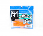 Jackall Soft Lure SW Light Game Peke Ring 2.5 Glow Orange Gold Flake (4496)