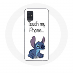 Samsung Galaxy A51 &uuml;mbris Lilo ja Stitch armas valge taust