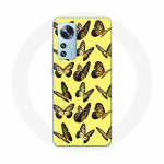 Coque pour Xiaomi Mi 12 / 12X Papillons Fond Jaune