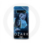 &Uuml;mbris Samsung Galaxy S10 Edge Ozarki seeria 4. hooaja plakatile Wendy Byrde ja Marty Byrde