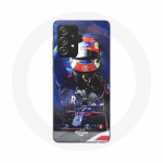 Coque Samsung Galaxy A33 5G Formule 1 Pierre Gasly Pilote automobile F1 Rouge Bleu