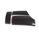 Auto &otilde;lavarre hoiuruum Keskkarbi k&auml;etugede l&uuml;litipaneeli kattekatte kate s&uuml;siniku stiil BMW 5-seeria E60 E61 jaoks 2004-2010 Carbon fiber pattern