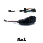 LED Gear Shift Knob Automatic Gear Shifter Lever Handle for BMW 5 series E39 E60 E61 520i 523i 525i 528i 530i 535i 540i M5 E39 Silver black