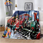 Merry Christmas Series J&otilde;uluvana tekk Flanell Sooja Pehme Pl&uuml;&uuml;s Diivanvoodi viskamine 30x40in