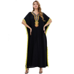 Moeslemi naiste moekleit, pikk seelik L&auml;his-Ida araabia r&uuml;&uuml; XL must