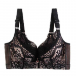 CDE CUP Plus Size rinnahoidja naistele Seksikas Push Up rinnahoidja polsterdus pitsrinnahoidjad Underwire Crop Top Gorge Naiste suur suur mood 52/120E tumesinine v&auml;rv