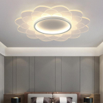 Moodne lihtne Led loominguline lilletuba Valgus, soe romantiline &uuml;mmargune s&ouml;&ouml;gitoa lambid ja laternad Diameter - 40cm valge