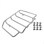 Mootorrattamatka komplekti kronstein Mootorratta tarvikud Rauast pagasi &uuml;lemine rack must