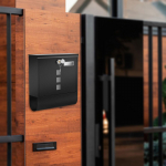 Lukuga postkast Ajalehehoidja Aia kaunistus Kollektsioon Kodu Kontor Veranda Seinakinnitus must