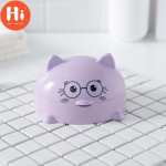 1-osaline P&otilde;hjamaade majapidamisvannitoa seebikarp kaanega Cartoon seebikarp beež