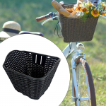 Electric Bike Basket Front Decoration Bicycle Carrier Storage Easy to Install