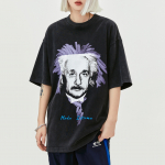 Streetwear M&otilde;lemalt Poolt V&otilde;rrandi Graafiline Unisex T-s&auml;rk Puuvill Pesta Must T-s&auml;rk Unisex &Uuml;laosad Tees Suvine L&uuml;hikeste Varrukatega T-s&auml;rk S must