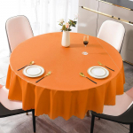 &Uuml;hev&auml;rviline &uuml;mmargune PVC laudlina veekindel &otilde;likindel kuumakindel ja pesuvaba moodne ja minimalistlik laudlina Circular diameter 120cm