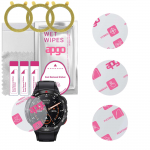 3x apgo Ultra-Clear Hybrid kaitseklaas, mis &uuml;hildub Mibro Watch GS Pro-ga, painduv nanoklaas, suurep&auml;rane asendus karastatud klaasile, kriimustuskindlus