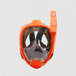 OLIKEI T&auml;iustatud T&auml;ielikult Kuiv Snorgeldamismask T&auml;iskasvanutele T&auml;isn&auml;oga Sukeldumismask Uduvastane Lekkimiskindel Sukeldumis- Ujumismaskid Ohutu Hingamine Veealused Prillid S/M oranž